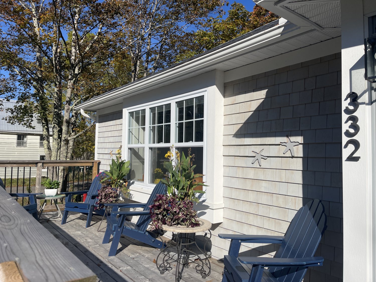 Front Deck at Seas the day bed and breakfast